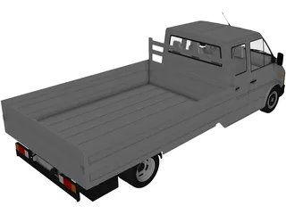 Volkswagen LT Truck Double Cab 3D Model