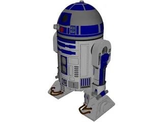 Star Wars R2D2 3D Model