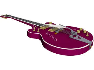 Gretsch Guitar Electric 3D Model