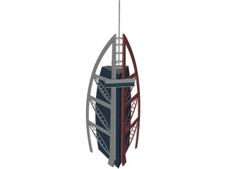 Burj Al Arab 3D Model