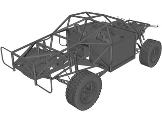Champ Truck Chassis 3D Model