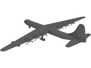 B-36 Peacemaker 3D Model