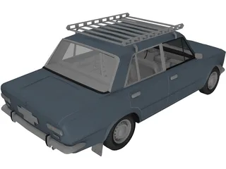 VAZ 21012 3D Model