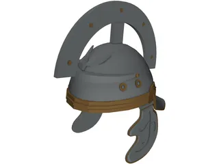 Helmet Roman 3D Model