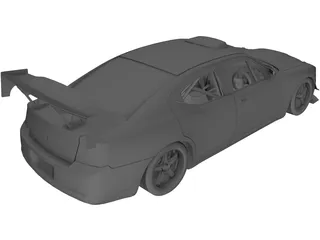 Dodge Charger-SRT-8 Mopar Drift 3D Model