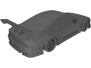 Nissan S15 Silvia Drift 3D Model
