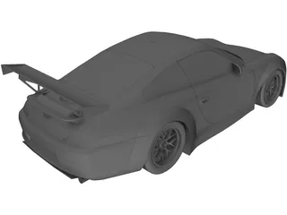 Porsche 911 GT3 RSR 3D Model