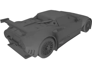 Spyker C8 Spyder 3D Model