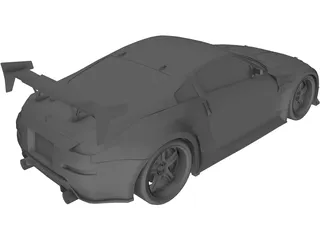 Nissan 350Z [Tuned] 3D Model