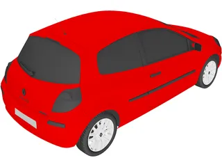 Renault Clio 3D Model