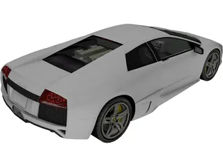 Lamborghini Murcielago LP640 3D Model