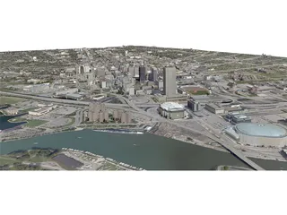 Buffalo City 3D Model