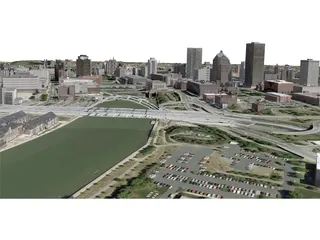 Rochester City 3D Model