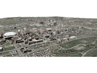 Syracuse City 3D Model