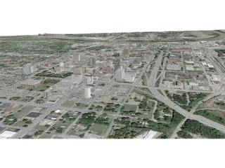 Topeka City 3D Model