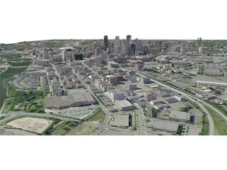 Minneapolis City 3D Model