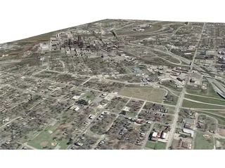 Shreveport City 3D Model