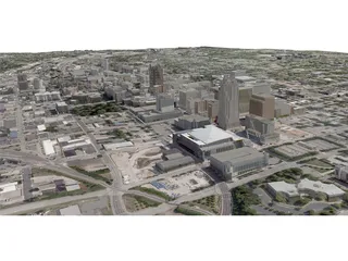 Raleigh City 3D Model