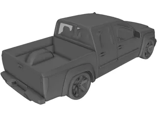 GMC Canyon (2007) 3D Model