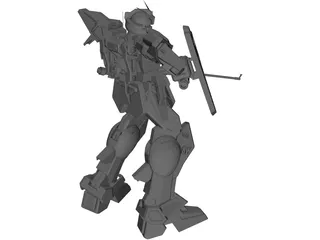 Gundam Light 3D Model