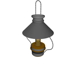 Kitchen Hanging Lamp 3D Model