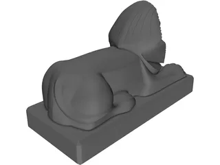 Sphinx 3D Model