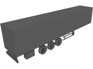 Trailer 3D Model