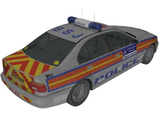 BMW Police 3D Model