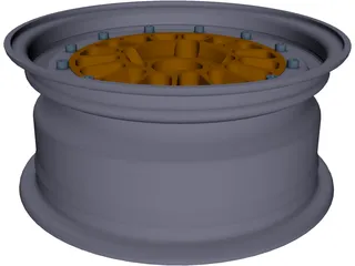 VA Wheel 6x13 3D Model