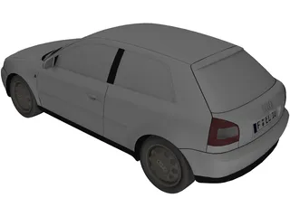 Audi A3 3D Model