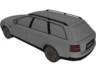 Audi A6 Avant 3D Model