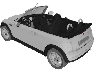 Mini Cooper Cabrio 3D Model