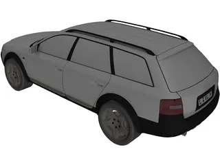 Audi Allroad 3D Model