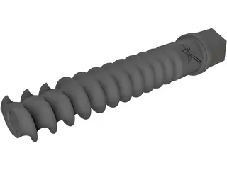 Bone Implant 3D Model