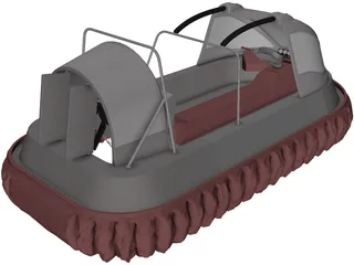 Hovercraft GTX 3D Model