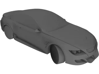 BMW 6-series Coupe 3D Model