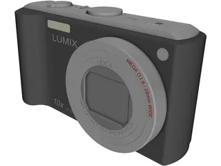 Panasonic Lumix TZ5 3D Model