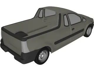 Renault/Dacia Pick-Up 3D Model