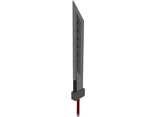 Buster Blade 3D Model