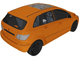 Mercedes-Benz B-class (2006) 3D Model