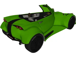 Concept Car 3D Model