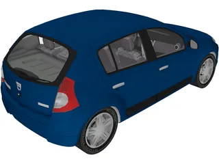 Renault/Dacia Sandero 3D Model