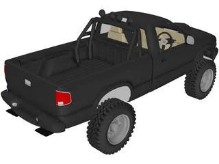 Chevrolet S-10 Pickup [Lifted] 3D Model