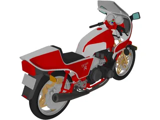 Honda CB1100R 3D Model