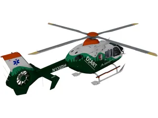 Eurocopter EC-135 3D Model