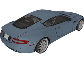 Aston Martin DB9 3D Model