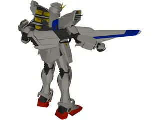 Gundam F91 3D Model