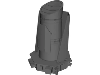 Kepler Telescope 3D Model