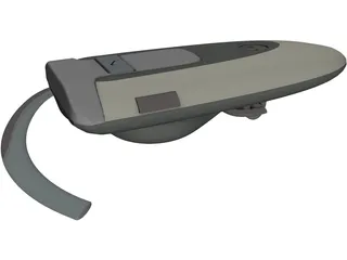 Motorola Bluetooth Earpiece 3D Model