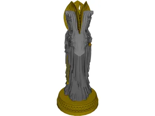 Venus Buddha 3D Model